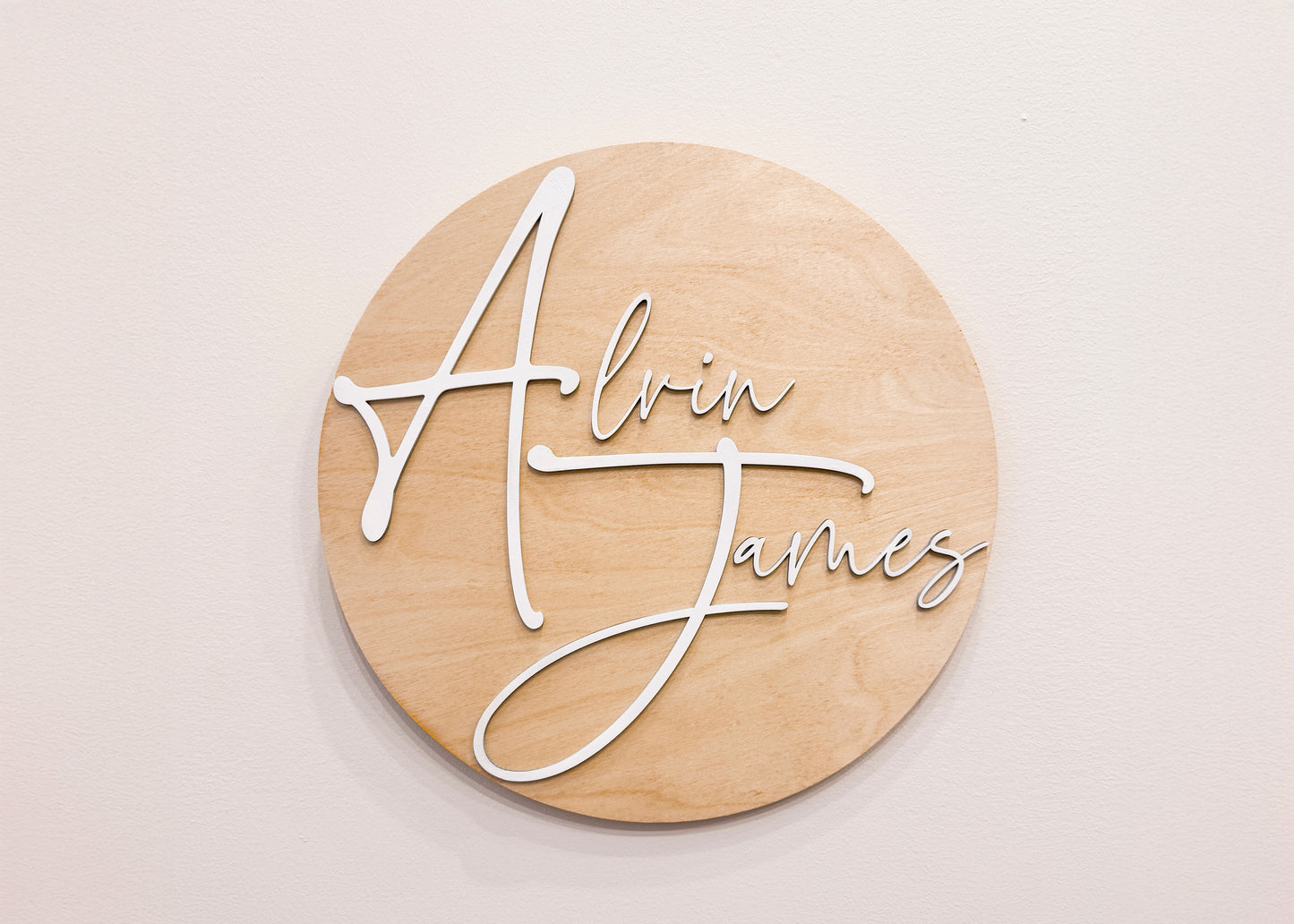 Simple Nursery Sign