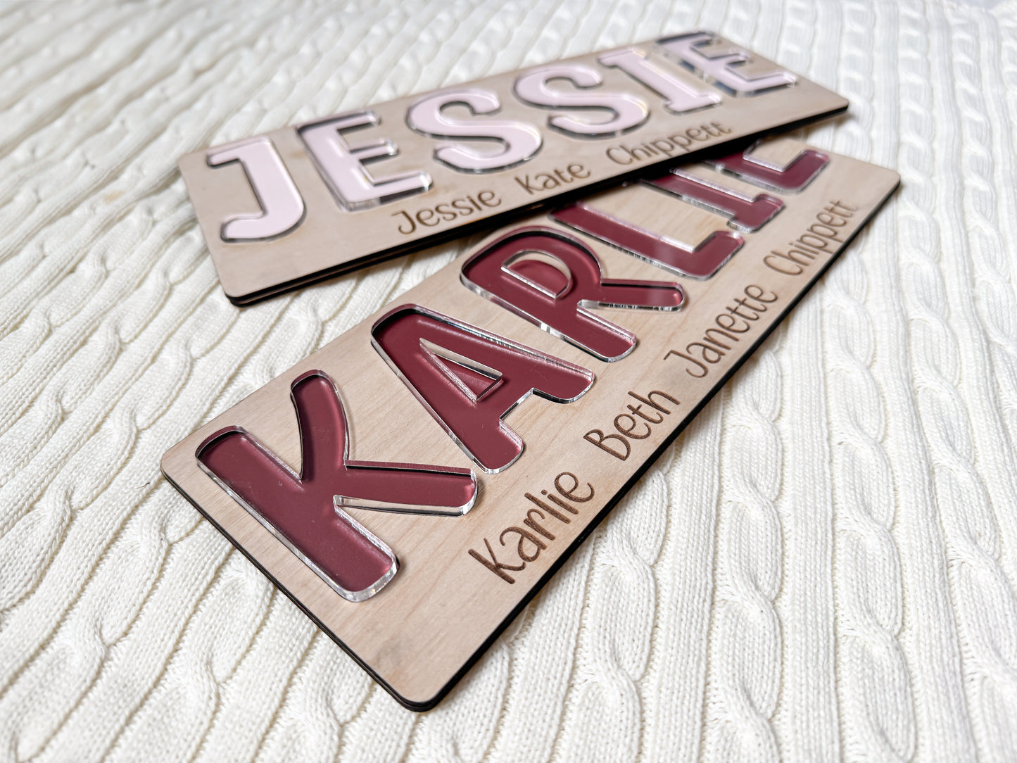 Wooden Name Puzzle